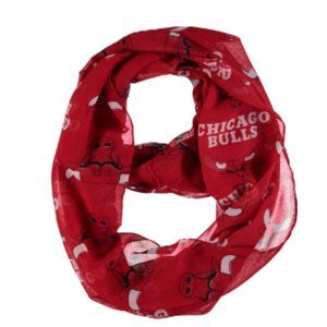 Chicago Bulls Women's Team Logo Infinity Scarf